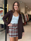 QUEENIE COAT - BROWN