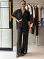 PERI SHEER POLKA SHIRT SET