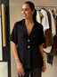 FRAN BUTTON UP TOP