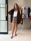QUEENIE COAT - BROWN