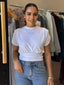 AAE HALLE TEE- WHITE