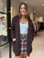 QUEENIE COAT - BROWN
