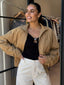 SANTOS JACKET- CAMEL