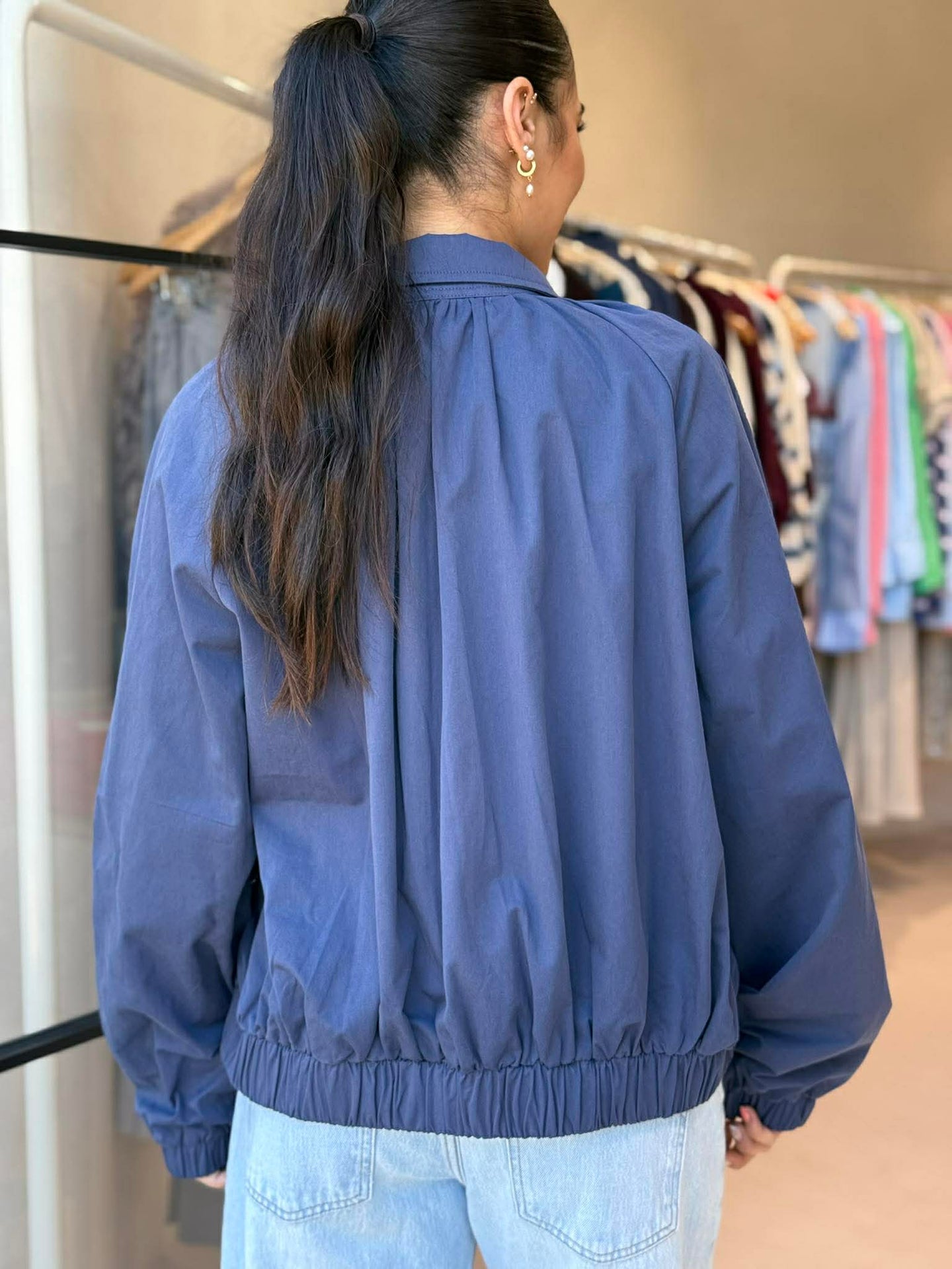 SANTOS JACKET- NAVY