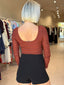 AMBER TOP-TERRACOTTA