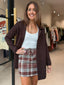 QUEENIE COAT - BROWN