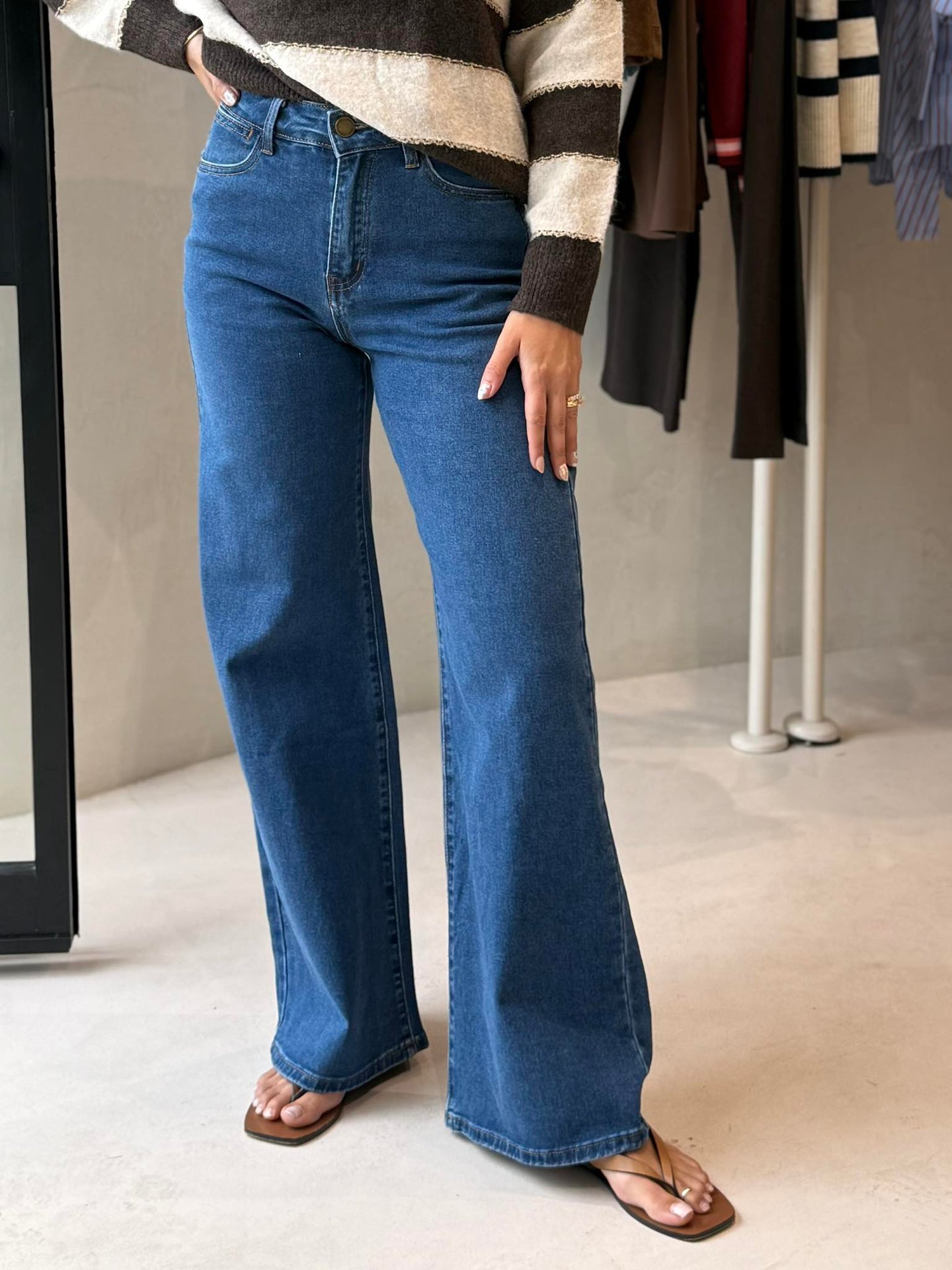 WESTSIDE JEAN- DARK BLUE