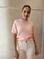 ANNA KNIT TEE-BLUSH