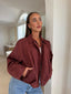 BROOKLYN BOMBER JACKET-PLUM