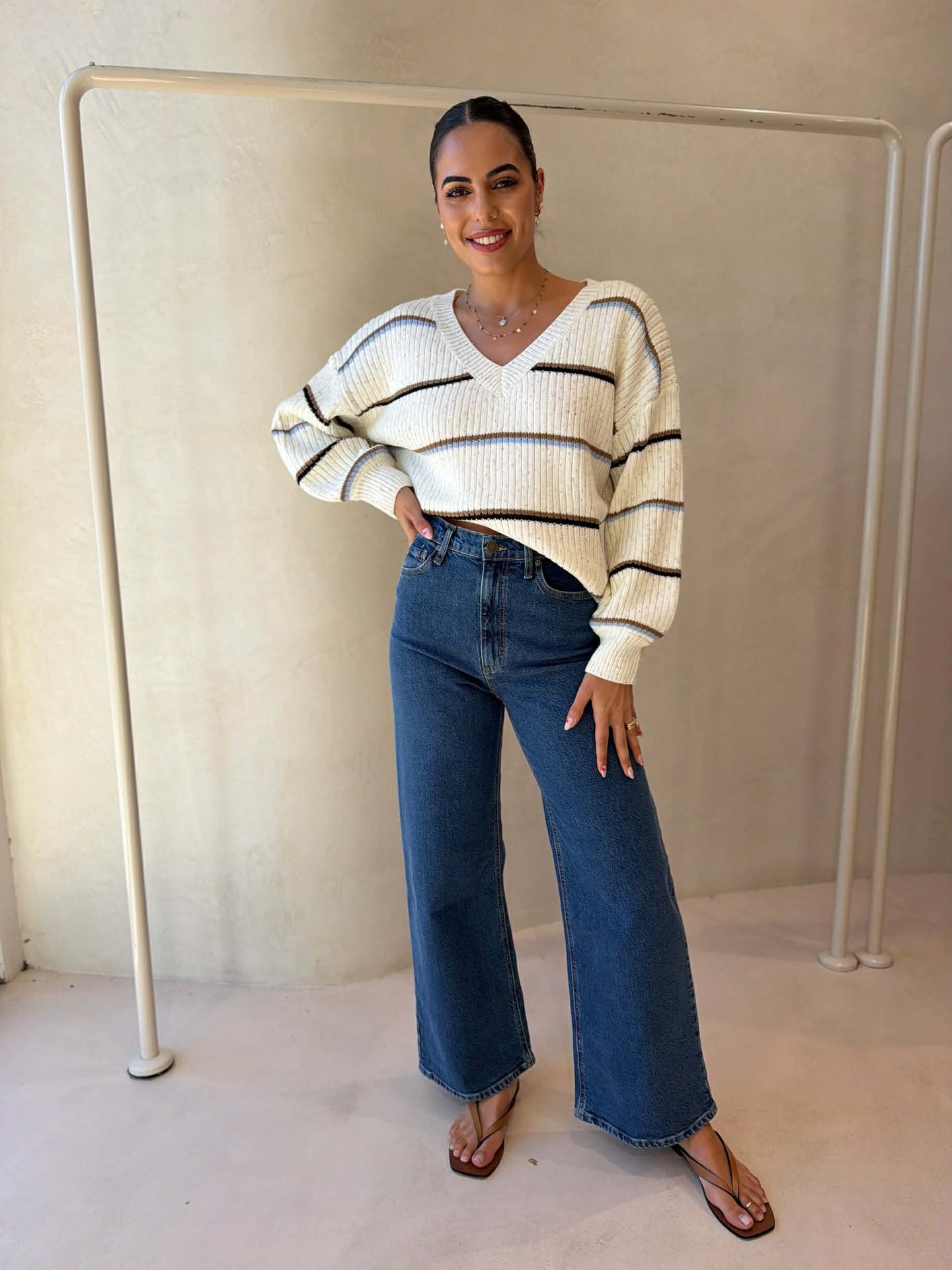 EIRA STRIPE KNIT