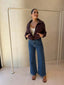 SALOME JACKET- DEEP PLUM
