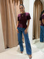 LIPA RUCHED TOP- WINE
