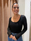 AMBER TOP-BLACK