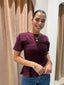 LIPA RUCHED TOP- WINE