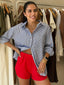 OMA RUN SHORT-RED