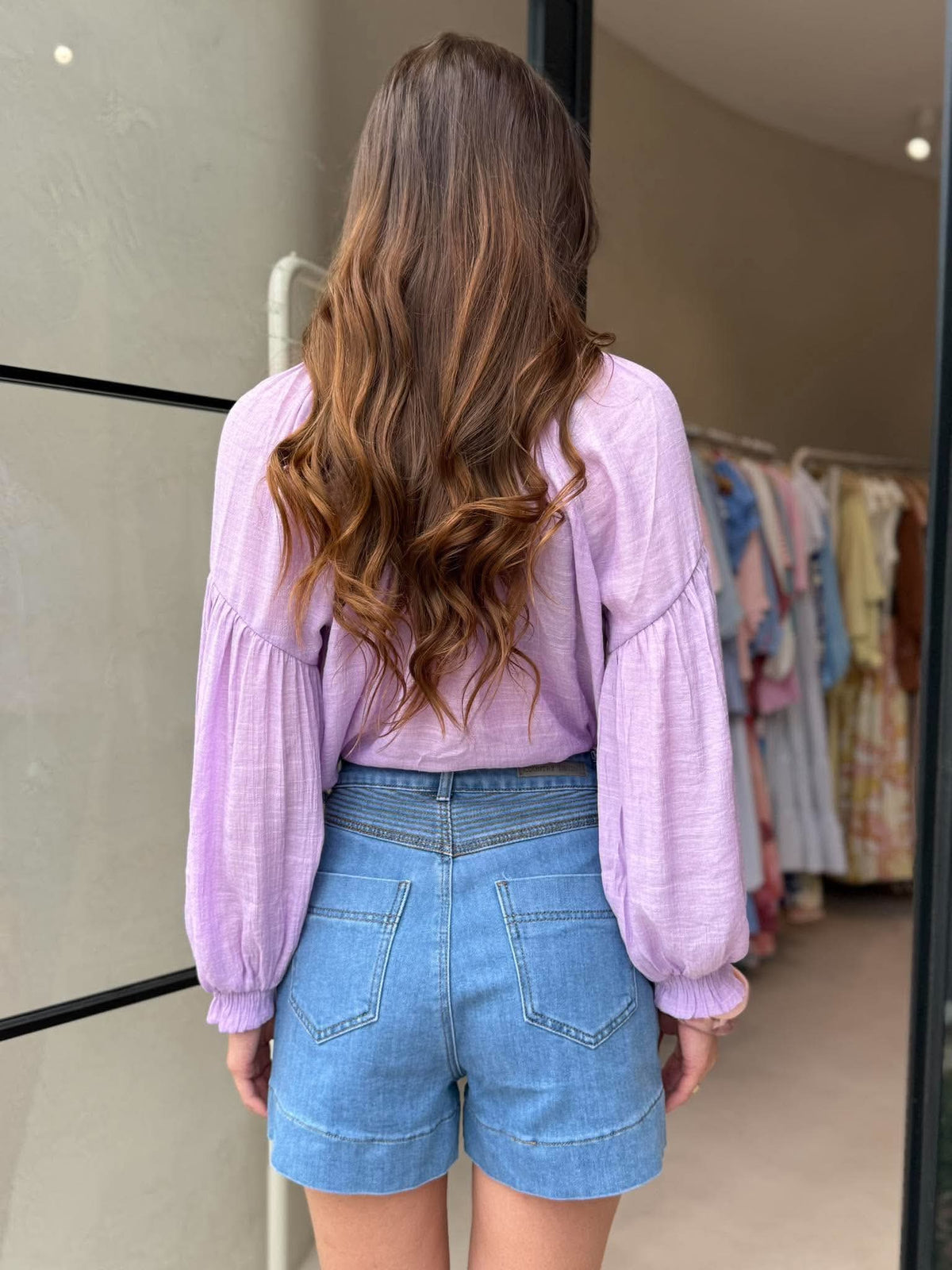 ELOISE BLOUSE - LILAC