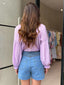 ELOISE BLOUSE - LILAC