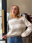 MOLLY KNIT - BEIGE STRIPE
