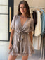 BELLANY DRESS - MUSHROOM