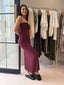 TERAL DRESS - WINE