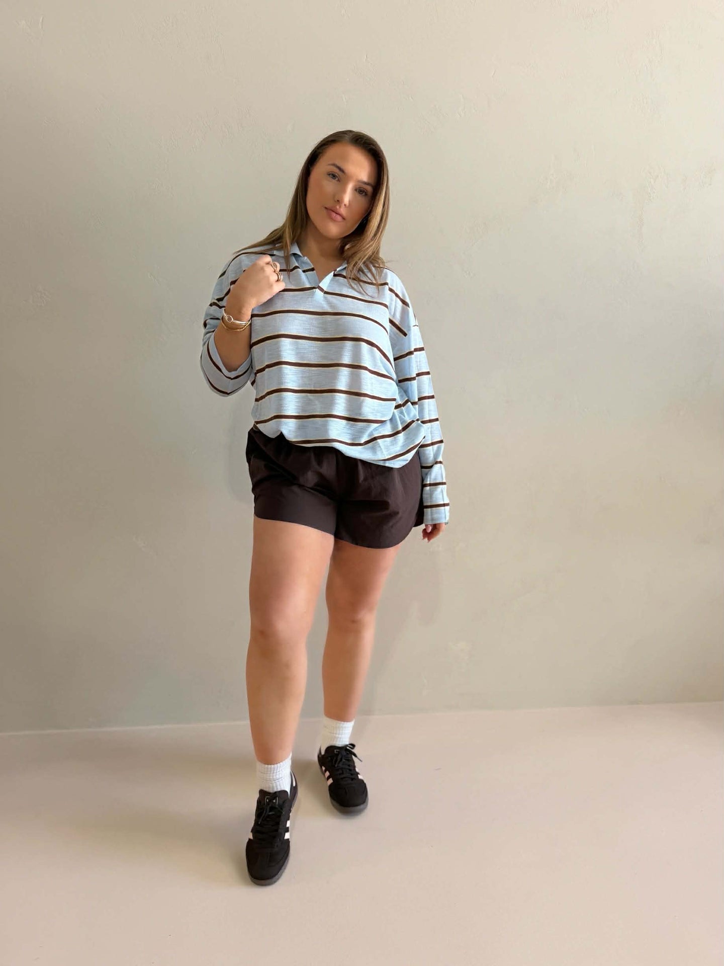 ROMIE STRIPE POLO