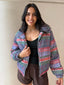 CORD CHECK JACKET