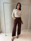 HERMINA PANT- CHOCOLATE