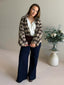 PLAID SHORT JACKET