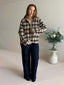 PLAID SHORT JACKET