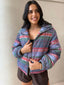 CORD CHECK JACKET