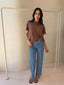 LEXI TSHIRT - MOCHA