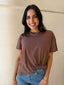 LEXI TSHIRT - MOCHA