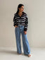 ANITA KNIT POLO TOP