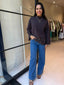 LACE TRIM JUMPER