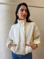 GIGI WINDBREAKER JACKET- SAND