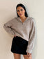 BONNI KNIT QUARTER ZIP JUMPER