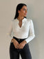 CECILIA KNIT-WHITE