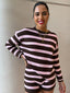 PINK STRIPE KNIT SET