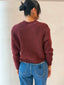 IVY KNIT JUMPER-WINE