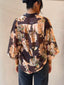 LELA SHIRT - BROWN FLORAL