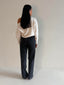 OFF SHOUDER KNIT JUMPER- OAT
