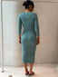 UMI KNIT DRESS- SAGE