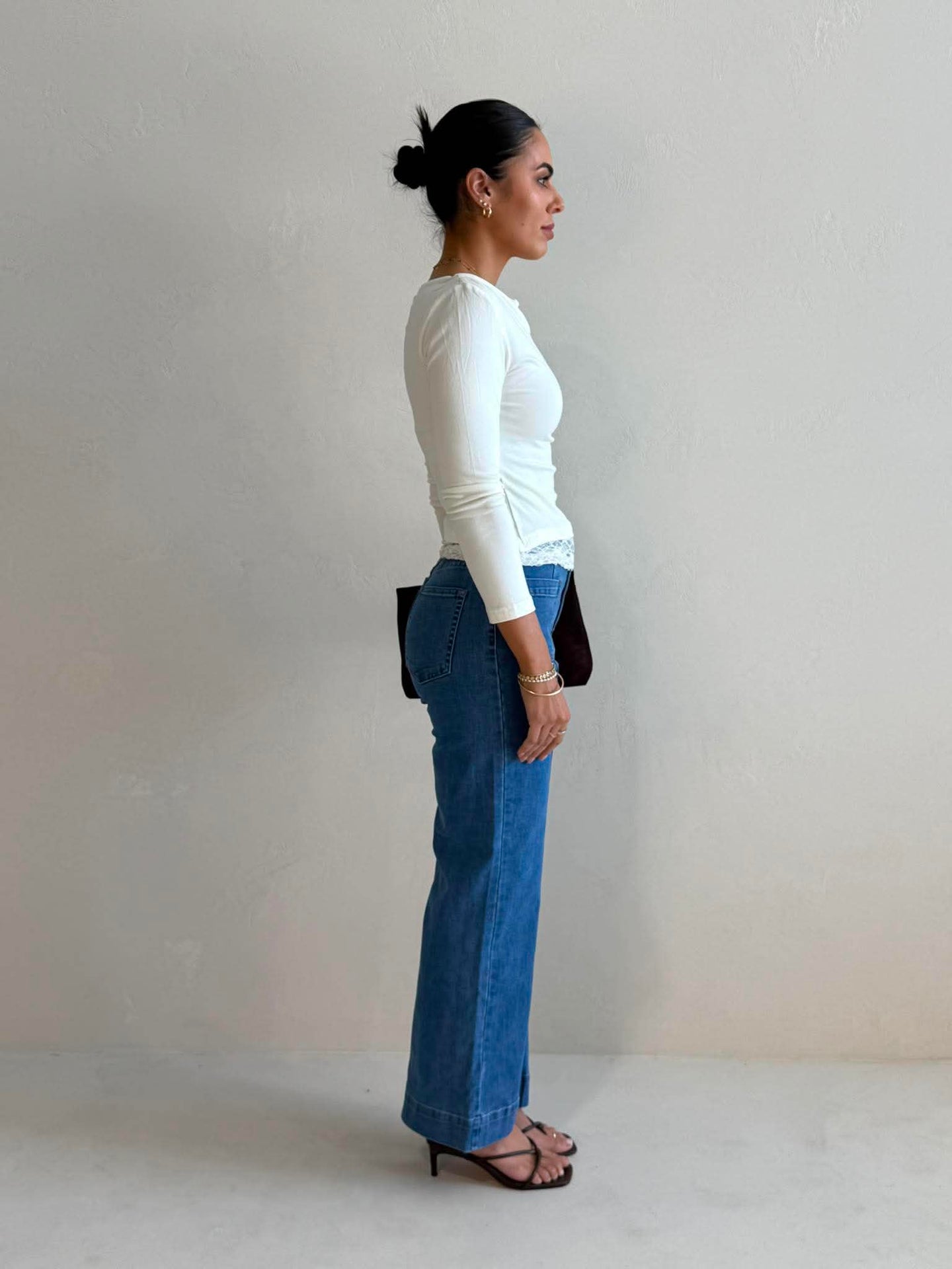 CINDY ASY TOP- IVORY
