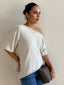 ELSIE KNIT TOP - OATMEAL