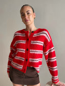 LIVIA CARDIGAN - STRIPE