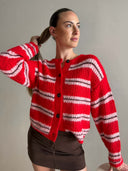 LIVIA CARDIGAN - STRIPE