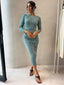 UMI KNIT DRESS- SAGE