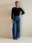 LEE SHEER TOP- BLACK