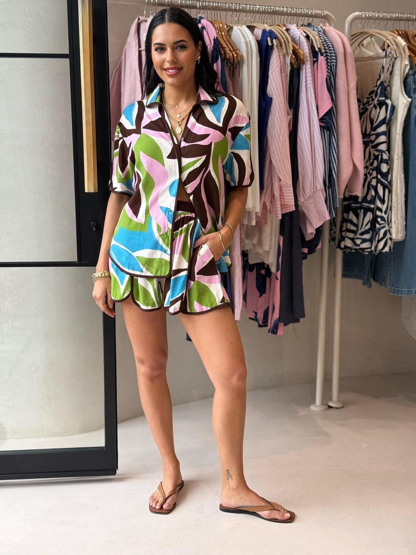 EDEN SHORT SET