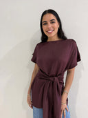 TAYLOR SATIN BLOUSE